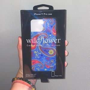 Wildflower “Sweet Pea Paisley” iPhone 11 Pro Case